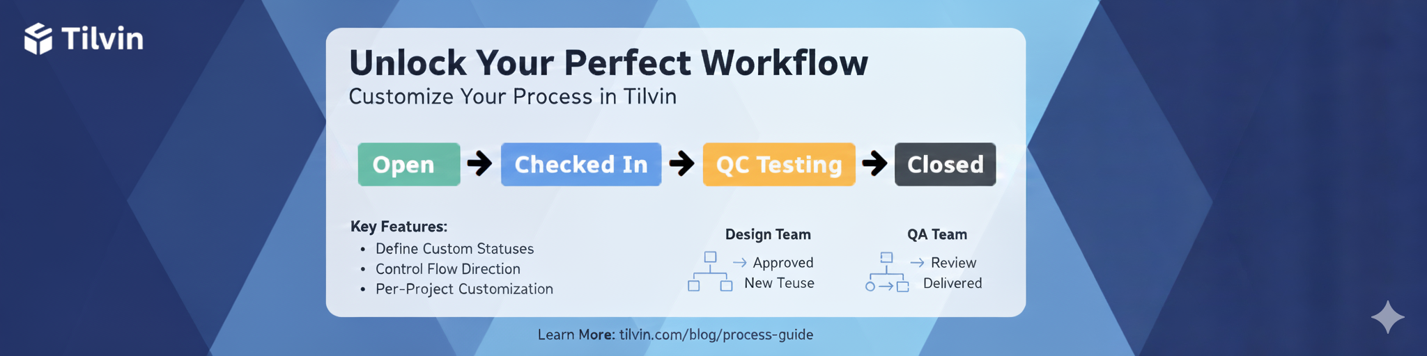 Custom Project Workflows Made Easy with Tilvin’s Admin Process